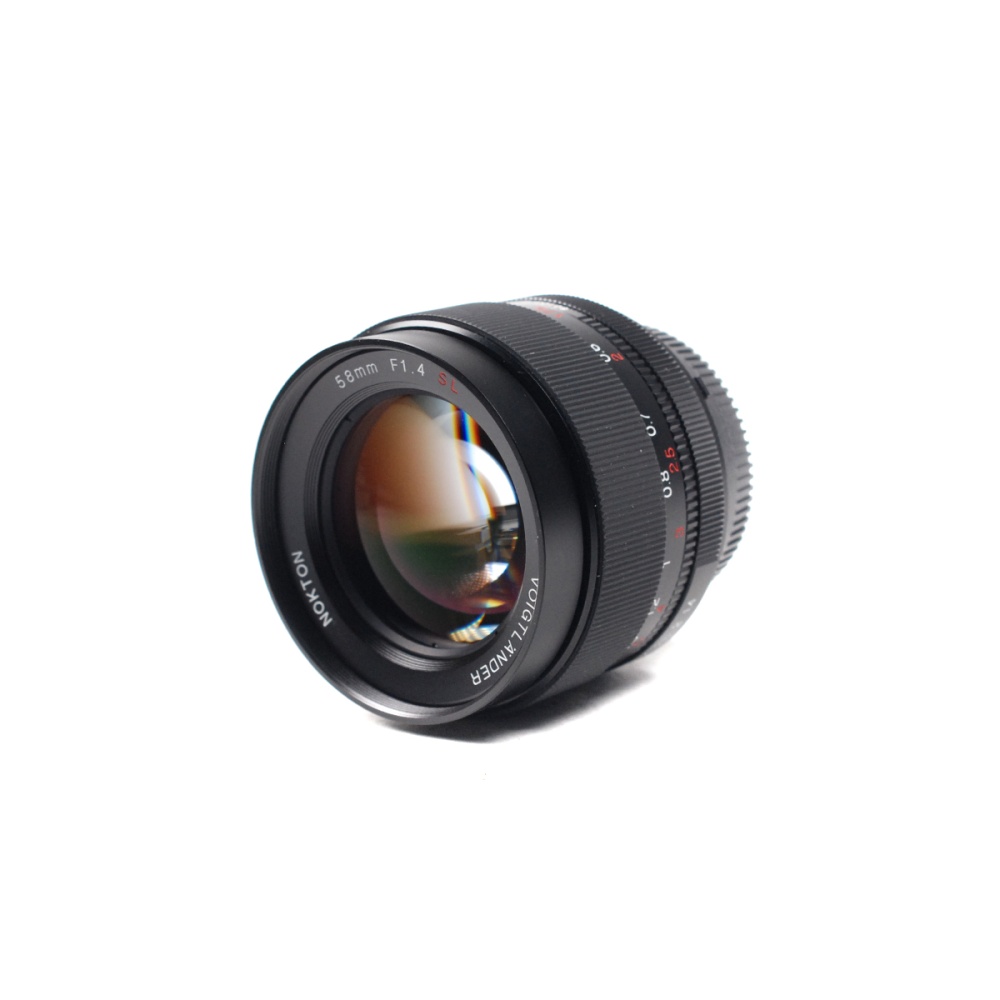 Used Voigtlander Nokton 58mm F1.4 SLII Nikon AI-S Lens skearsphoto.com